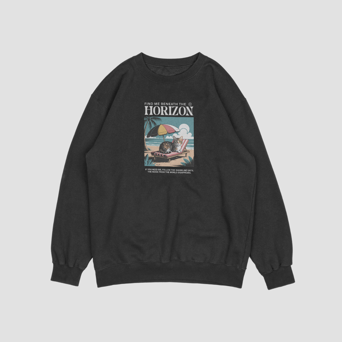 grafisk hoodie