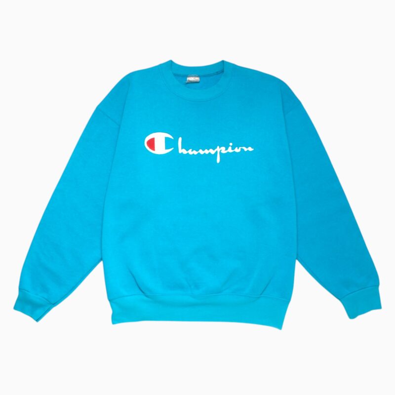 Blå champion sweatshirt